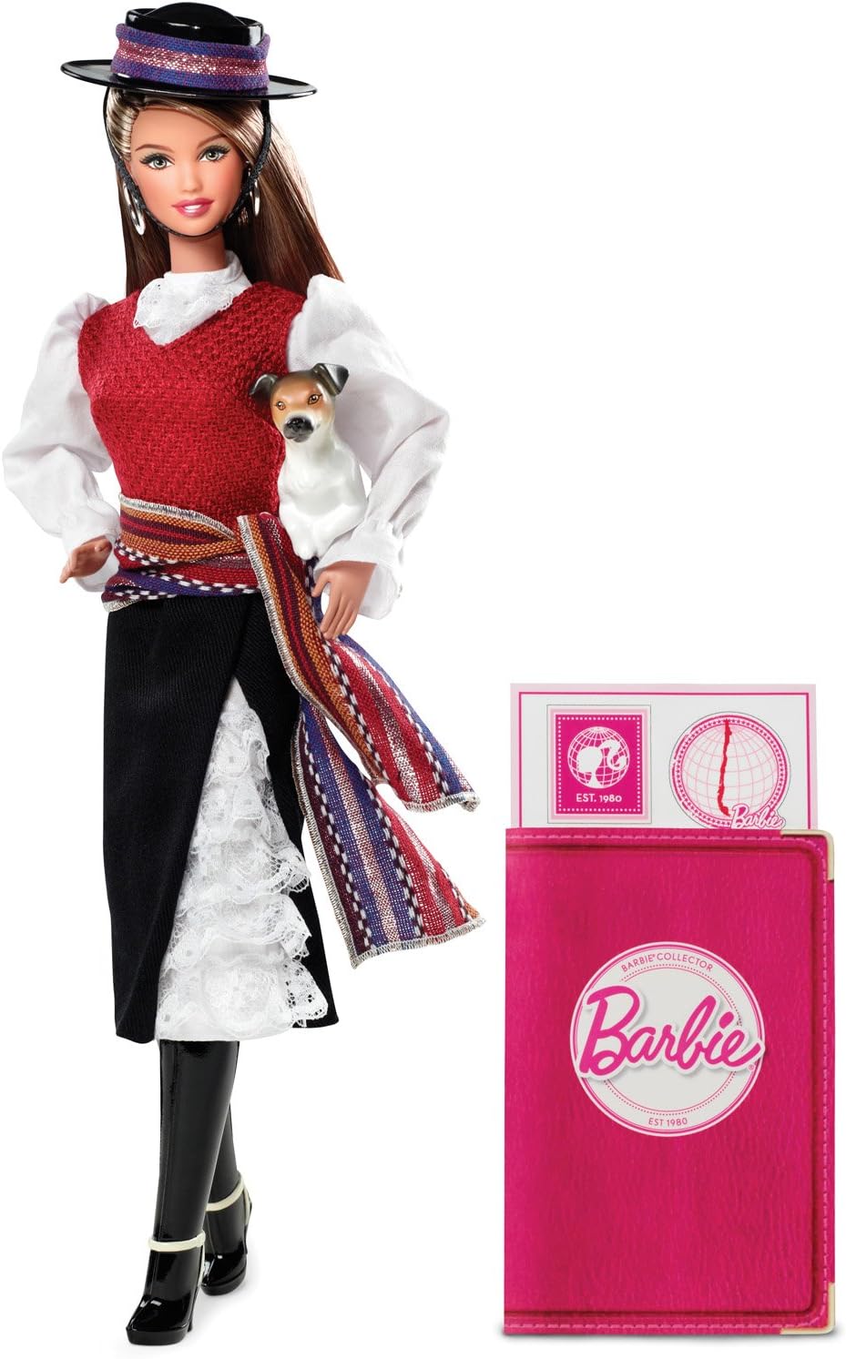 Muñeca Barbie Colección del Mundo: Chile Modelo