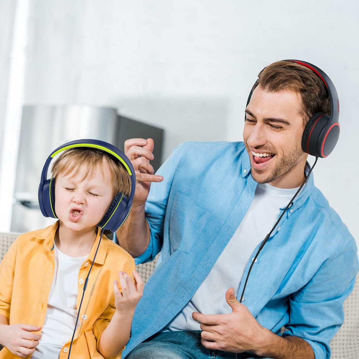 Auriculares RORSOU R10 con micrófono, ligeros y plegables