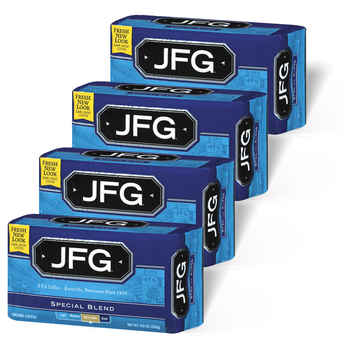 Café Molido JFG Special Blend, Tostado Medium-Dark, 11.5oz (4)