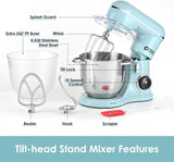 Batidora de pie Kitchen in the box 4.5QT+5QT 10 velocidades