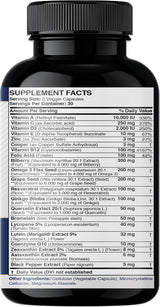 Suplementos de luteína y zeaxantina salud ocular Astaxantina