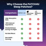 84 parches para dormir para adultos extra fuertes PATCH4U