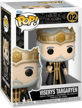 Funko Pop House of Dragon - Rey Viserys Targaryen - Figura Coleccionable