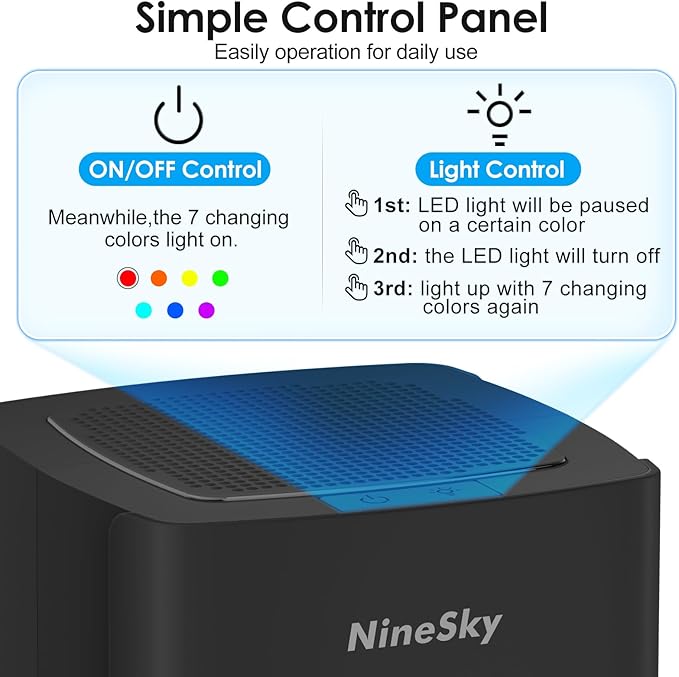 Deshumidificador para el hogar de 300 pies² C1 NineSky