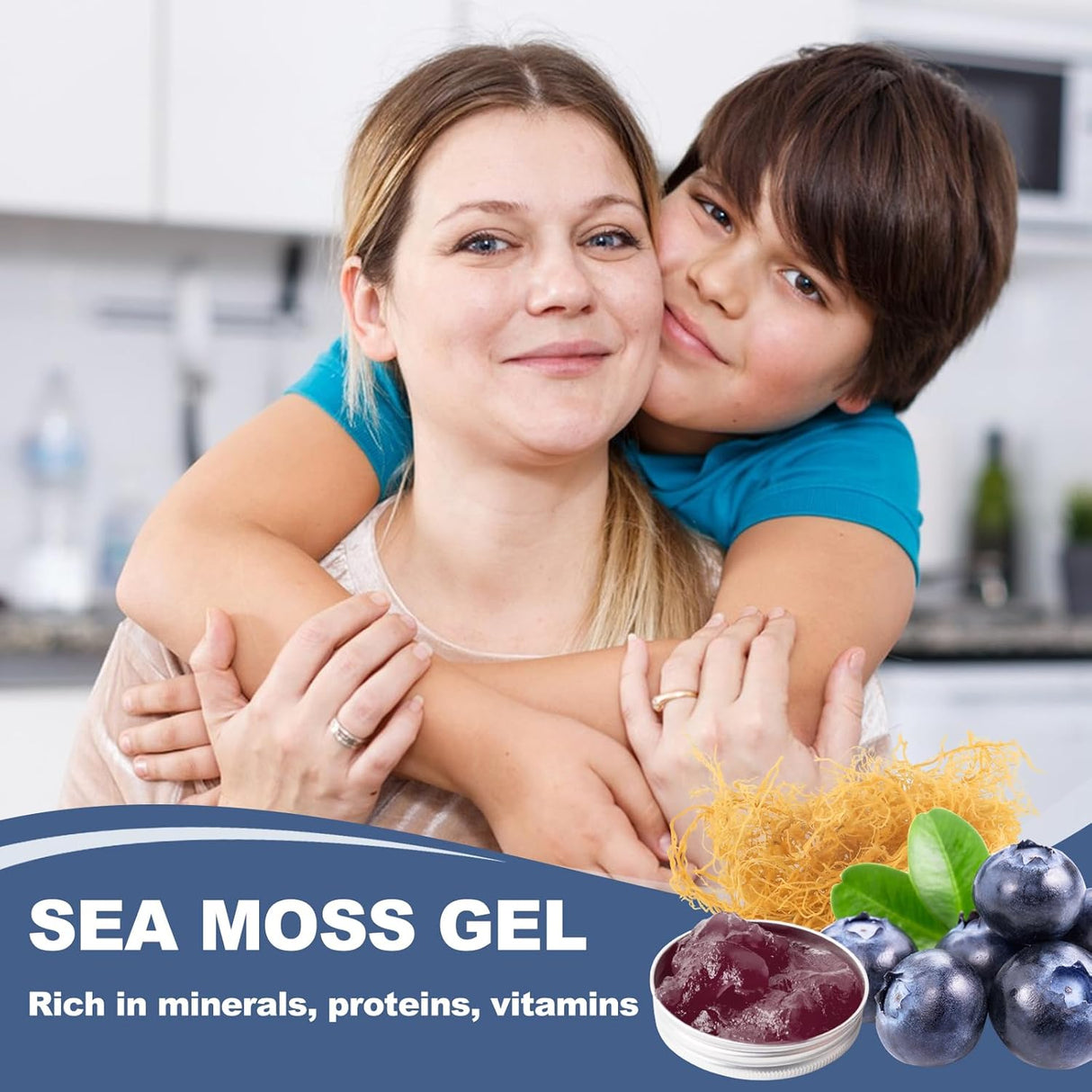 Gel de Musgo de Mar, 18.5 oz, Irish Seamoss, Apoyo Inmuno y Digestivo