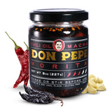 Salsa Macha DON PEPE, Chiles Morita, Ajo, Vegano, 227 g
