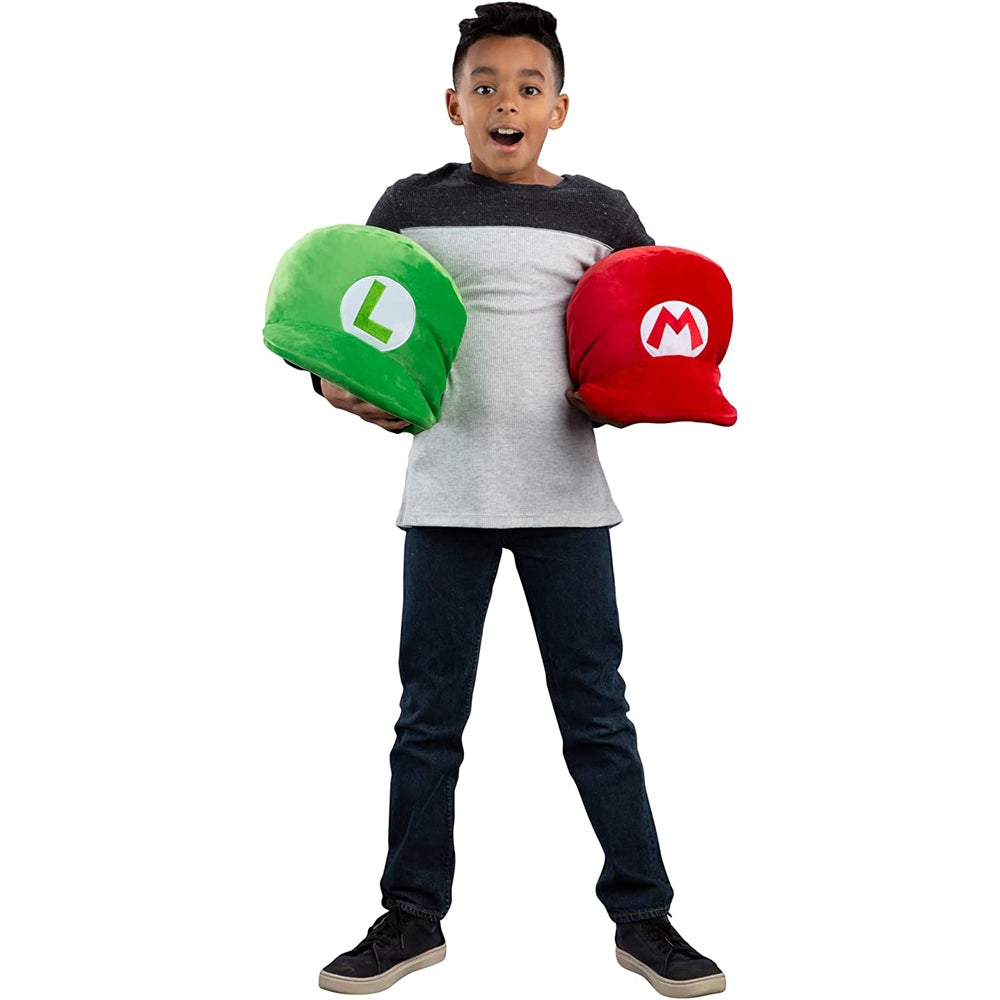 Nintendo Super Mario Mega Luigi - Sombrero de peluche