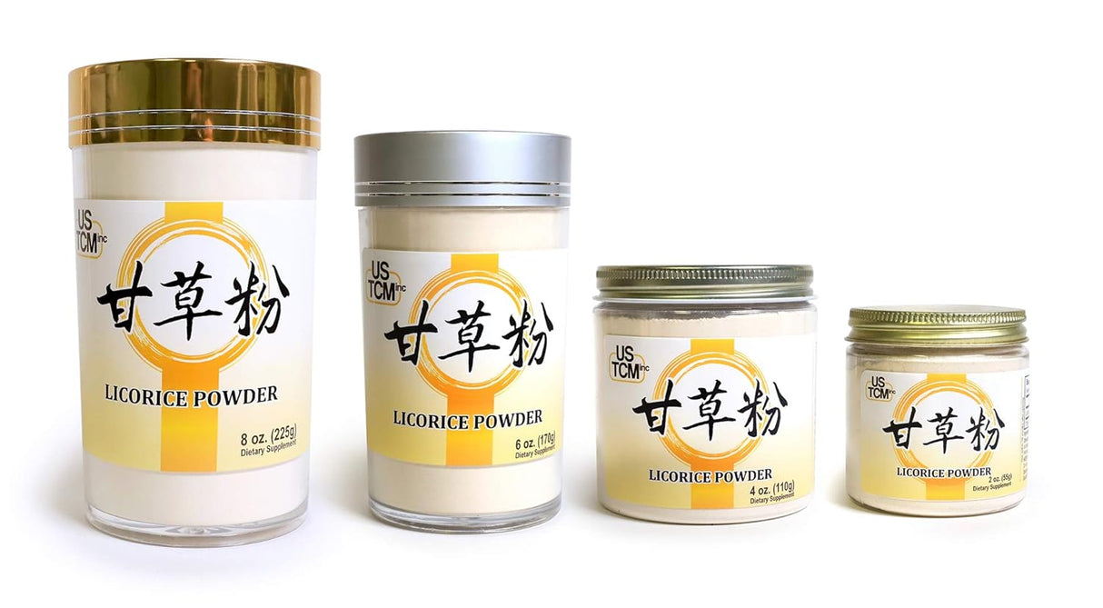 Polvo de Regaliz Gan Cao 120mesh (4oz) - Glycyrrhiza Powder