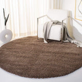 Alfombra redonda de pelaje premium de 2 pulgadas, modelo SG151