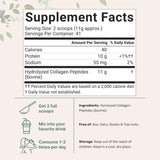 Colágeno en polvo Micro Ingredients, tipo I y III, 1lb
