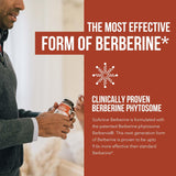 Berberina Fitosoma 550 mg: Absorción 9.6x, 60 Dosis