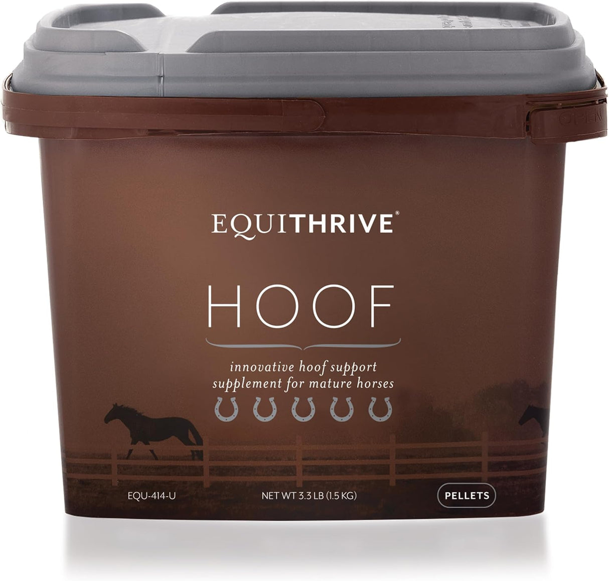 Suplemento para pezuñas Equithrive, biotina y minerales traza 3.3 lbs