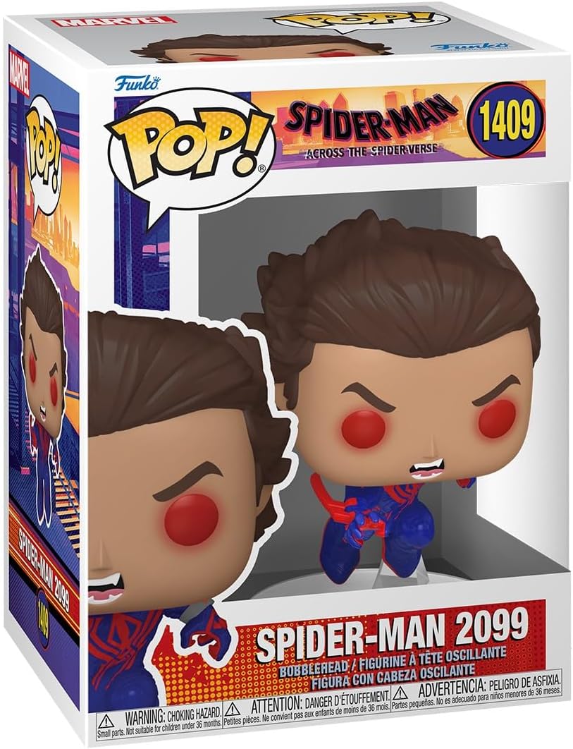 Figura Coleccionable Spider-Man 2099 Unmasked - Funko POP!