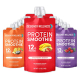 Smoothie de Proteínas Wellness Diseñador, 12u, Sin Azúcar
