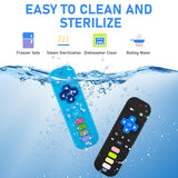Juguete de Morder para Bebé, Silicona, BPA Libre, Control Remoto