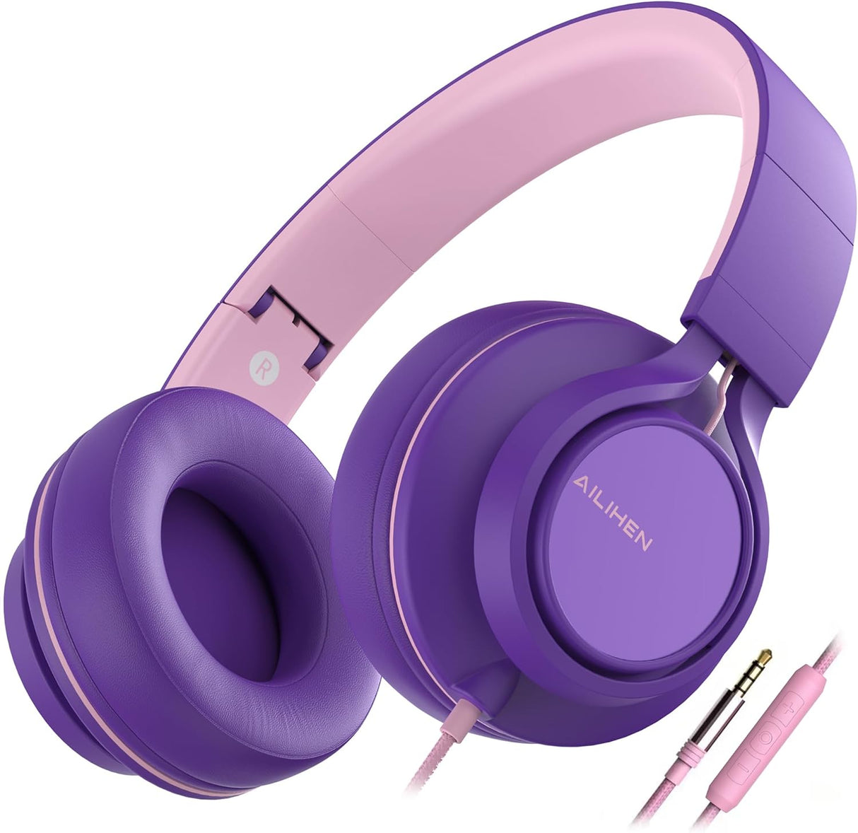 Auriculares AILIHE C8 con micrófono y control de volumen