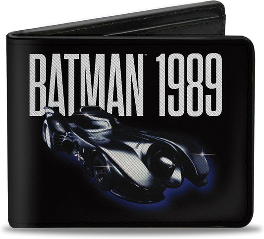 Cartera bifold vegana, Batimóvil Batman 1989