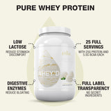 Proteína en Polvo Whey, 25 G, Digestiva, Vanilla, 25 Servs