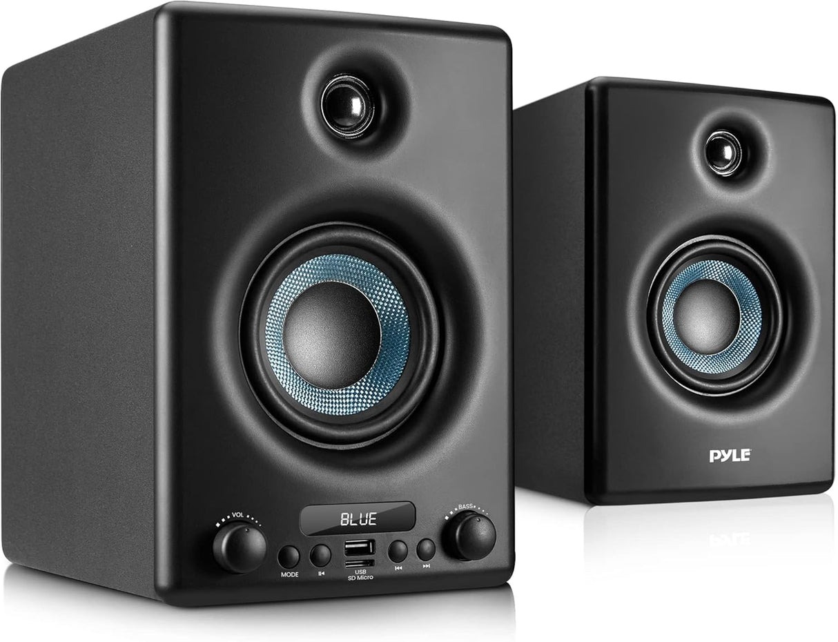 Parlantes Portátiles con Bluetooth PYLE-HOME PBKSP33BK