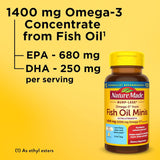 Suplemento Burp-Less Omega-3 del aceite de pescado de 1400mg