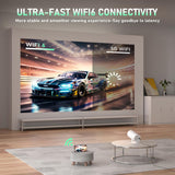 Proyector Mini XuanPad, Android, WiFi 6, FULL HD 1080P
