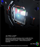 Proyector 4K Epson Home Cinema LS11000, 2500 Lúmenes, HDR