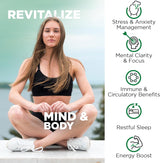 Nutrivein Cápsulas de Ashwagandha 1600mg con Pimienta Negra