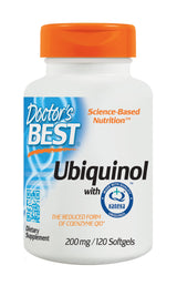Ubiquinol con Kaneka QH, sin OGM, 200 mg, 120