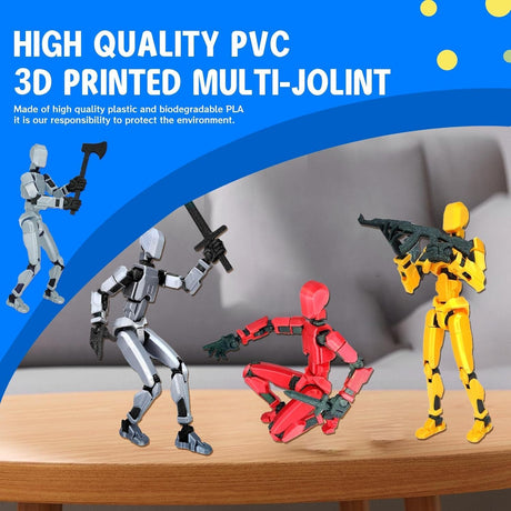 Figura de acción MerryXD Titan 13, articulada, modelo T13