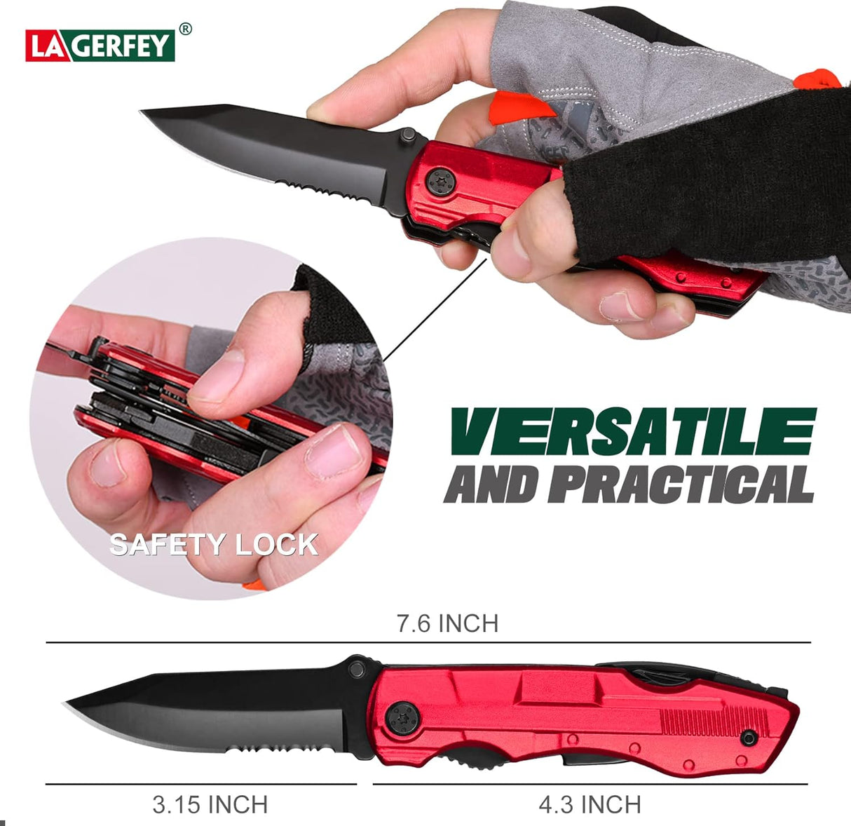 Cuchillo de bolsillo multiherramienta, regalos de caza