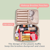 bolsa de viaje para cosméticos Queboom verde