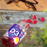Gomas de Vitamina D3 Extra Fuerte 5000 IU - Suplemento 120 Uds