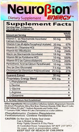 Suplemento Neurobion Aminoácidos Energéticos 60 und pack 3
