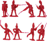 Soldaditos británicos Revolutionary War Plastic Army Men  34