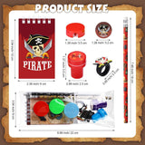 Seajan 96 Piezas Fiesta Pirata: Notas, Lápices, Stickers y Más