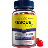 Bach RESCUE PLUS - Gomitas  para dormir, sabor  de fresa