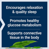 Glicina 1000 mg Life Extension, sueño saludable, 100 cápsulas