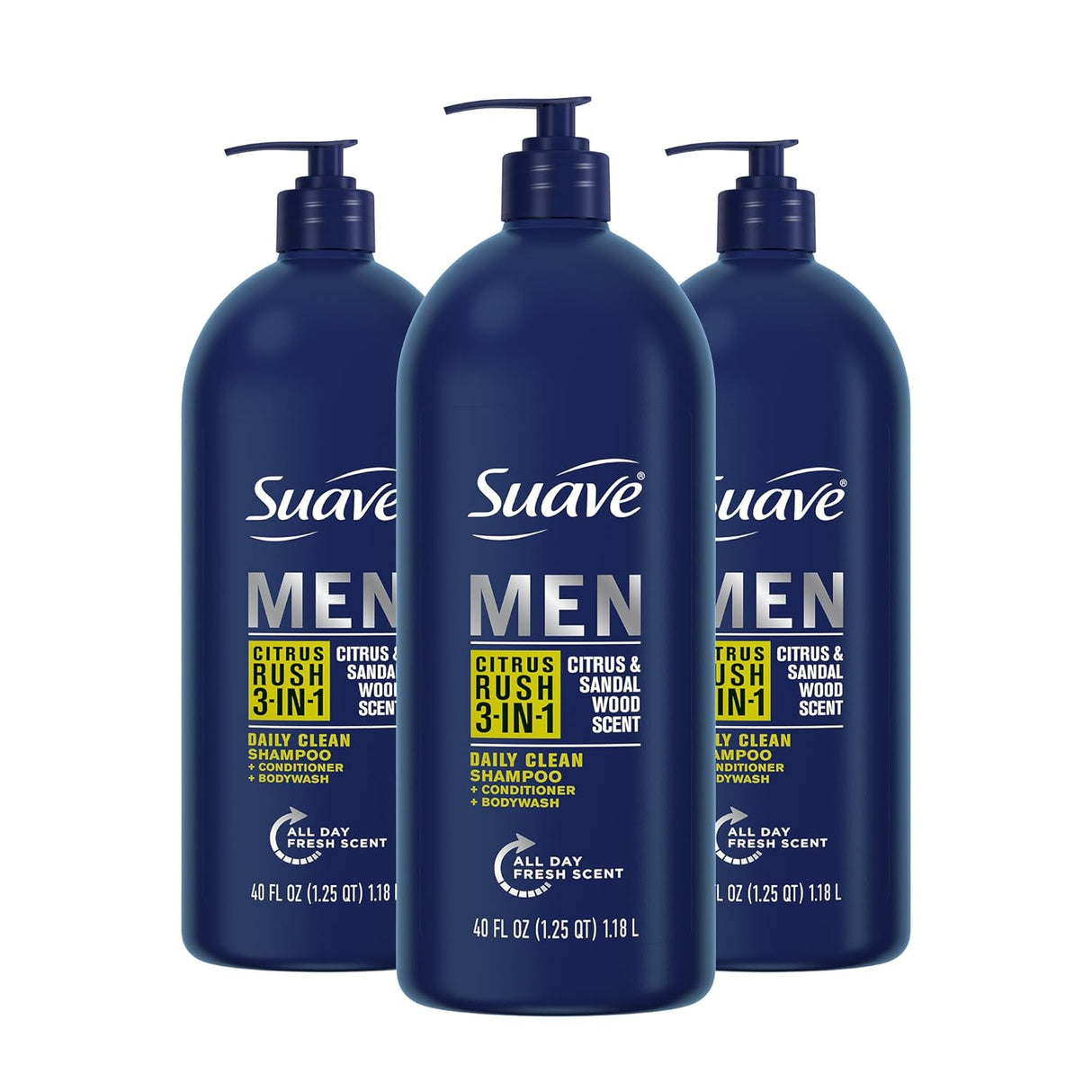 Champú Acondicionador Bodywash 3 en 1 Citrus & Sandalwood