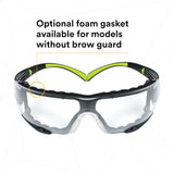 Gafas de seguridad 3M, anti-vaho y anti-rayones, SecureFit 400