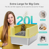 Caja de arena de acero inoxidable con lado alto Panghuhu88