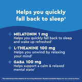 Suplemento Nature Made Wellblends Back to Sleep L teanina