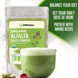 Suplementos Nutra Polvo de alfalfa orgánica 4 onzas