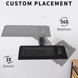Soporte de Pared Monitor VIVO con Bandeja Ajustable MOUNT-VWKB1