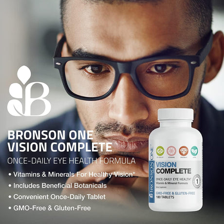 Suplemento multivitamínico para la salud ocular 180 tabletas