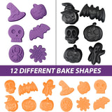Moldes para Cake Pops Halloween Webake, Silicona, Pack de 2
