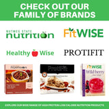 Bebida en polvo sabor fruta, 15g proteína, sin azúcar, bajo calorías, compatible con Ideal Protein, 7 porciones