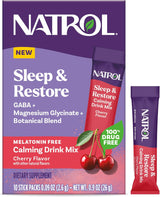 Mezcla Calming Drink Natrol, con Magnesio, 10 Stick Packs