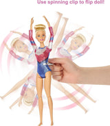 Barbie Carreras Juguete Set con Gimnasia y Accesorios