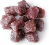 LAIDANLA Cuarzo fresa de 2 in, piedras naturales en bruto