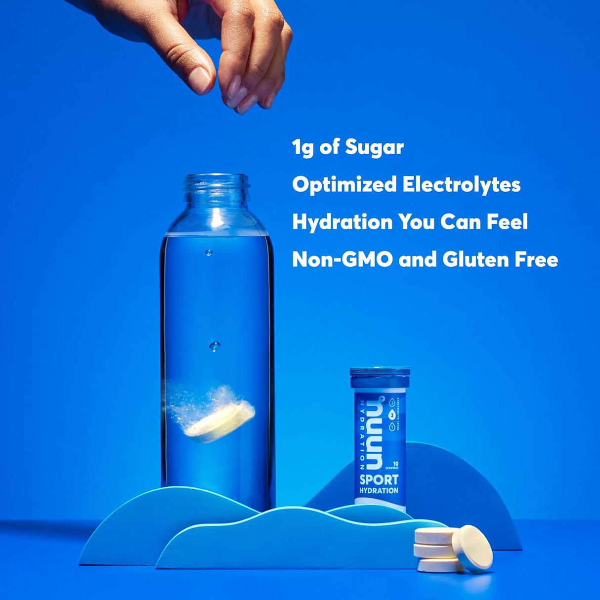 Suplemento Nuun Pastillas Hidratantes con Electrolitos